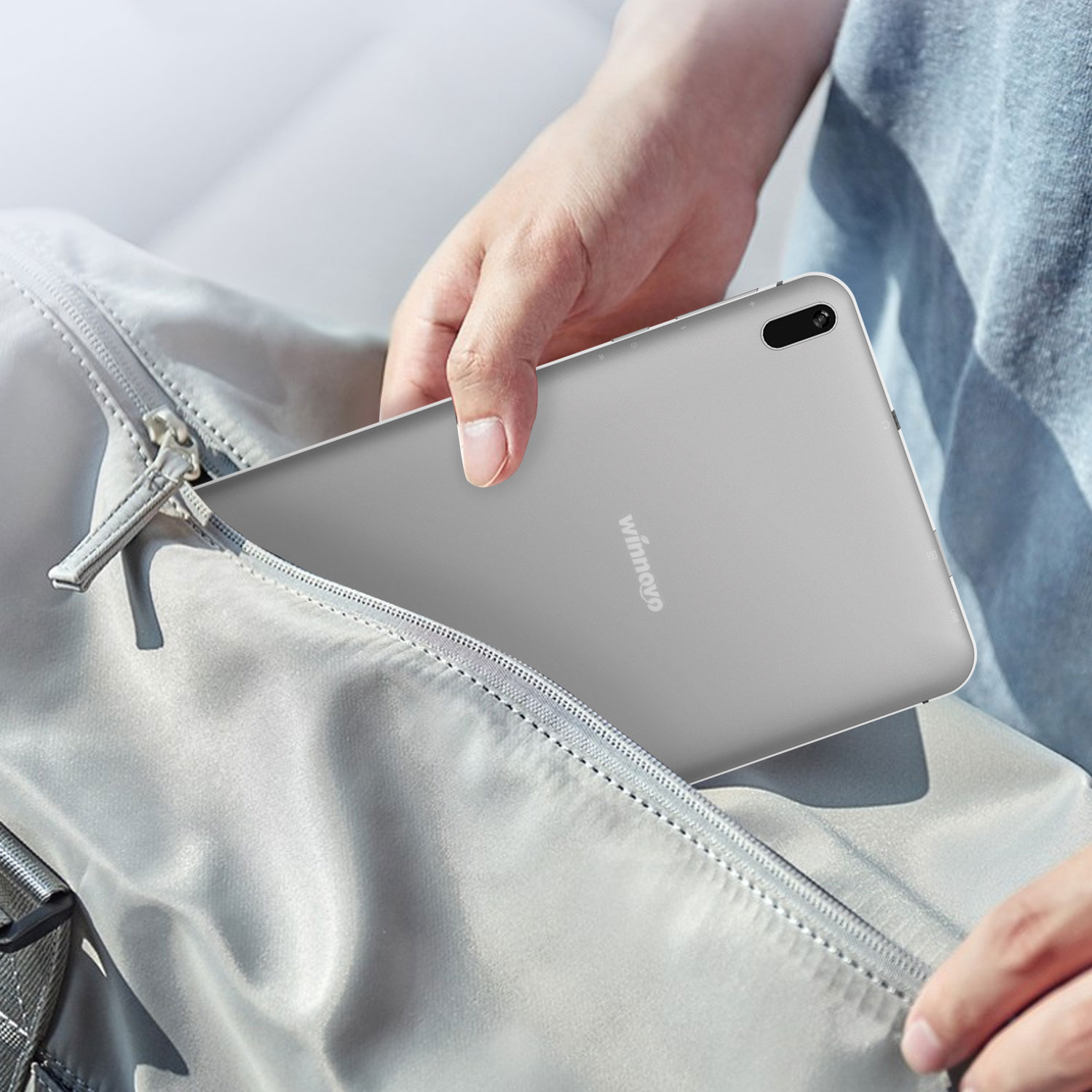 Android 9.0 Tablet 7 Inch WiFi PC Tablets - Winnovo T7 Pro MT8163 2GB RAM 32GB ROM IPS 2.0MP+2.0MP Camera Bluetooth GPS FM (Grey)