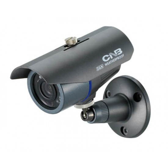 CNB B1000N Bullet IR Camera 380TVL Sony HAD 4.3mm Wheather Proof Housing 12LEDs 12V DC