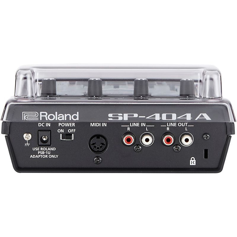 Decksaver Clear Polycarbonate Cover for Roland SP404, SP404A and SP404SX