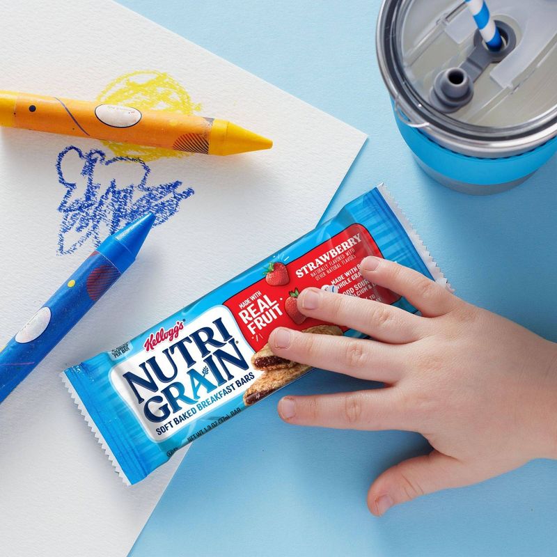 Kellogg's Nutri-Grain Strawberry Soft Baked Cereal Bars - 8ct