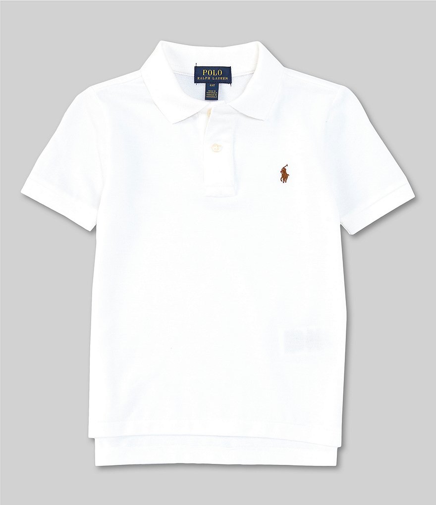 Polo Ralph Lauren Childrenswear Little Boys 2T-7 Short-Sleeve Essential Mesh Polo Shirt