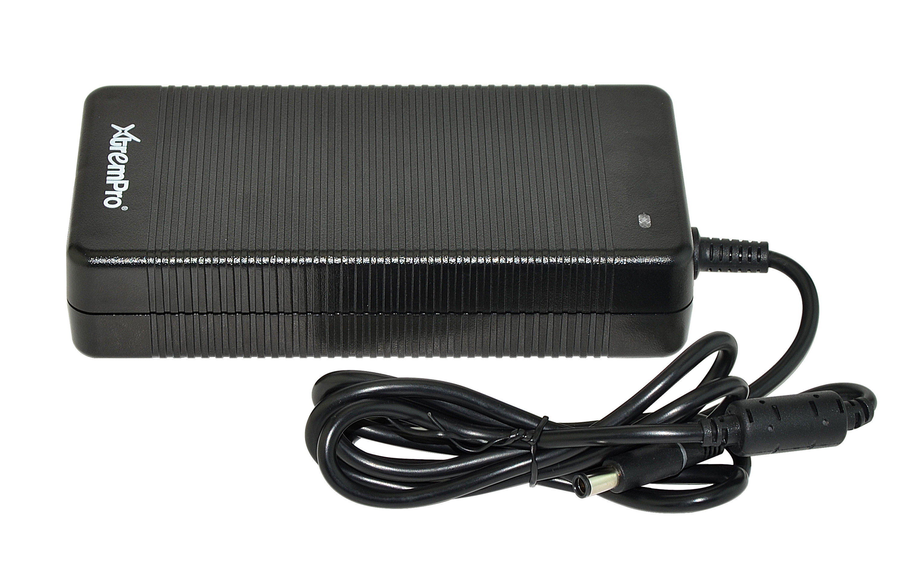 XtremPro PC Gaming Power AC Adapter w/Power Supply Cord, Extra Long 10ft, 19.5V 11.8A 230W, 100-240V, 0.29 x 0.2" Plug Tip, 8" x 4" x1.75" for DELL, ASUS - Black (11155)