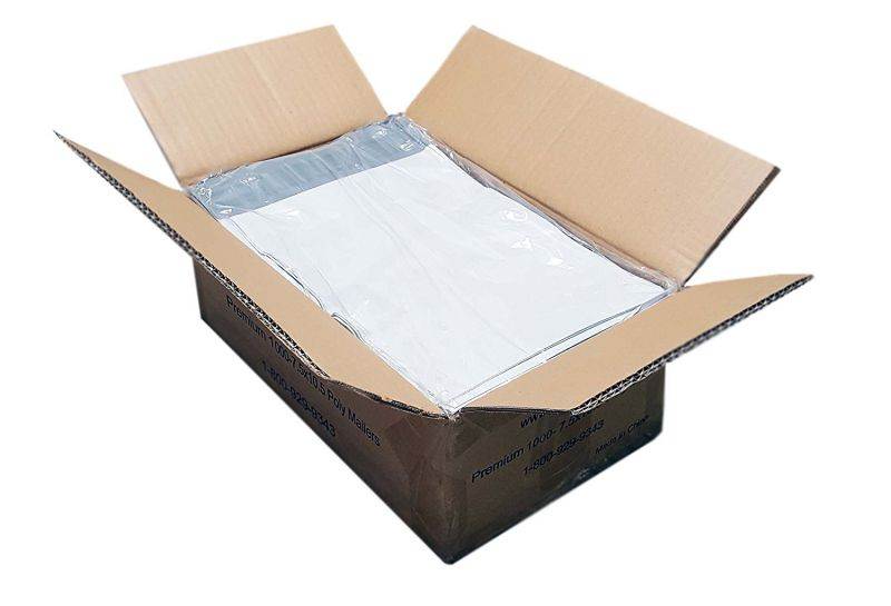 iMBAPrice 1000 - 7.5x10.5 Premium Matte Finish White Poly Mailers Envelopes Bags (iMBA-2PM-1000)