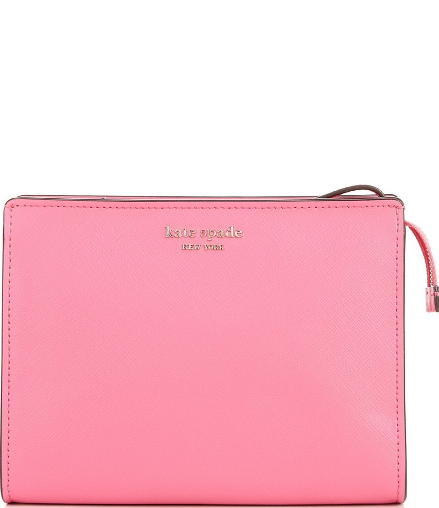 Michael Kors Zebra Signature Jet Set Double Zip Wristlet