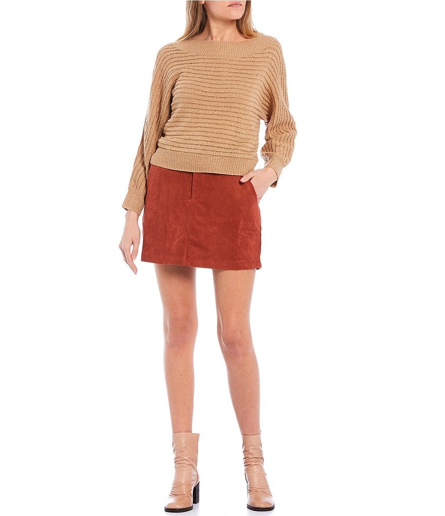 Evolutionary Ribbed Knit Lightweight Top