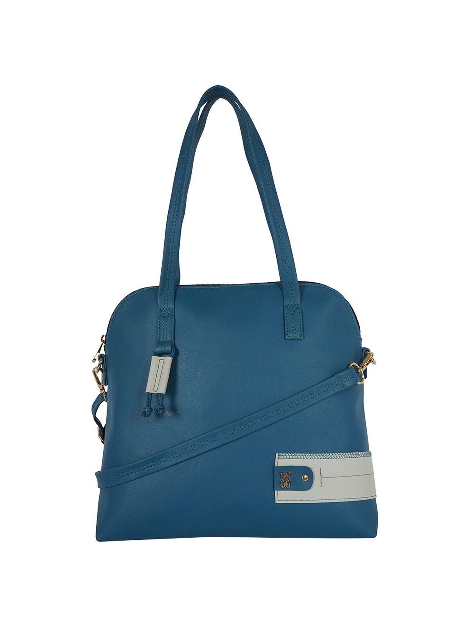 Baggit Lxe Kilt E Diego Navy Solid Medium Handbag