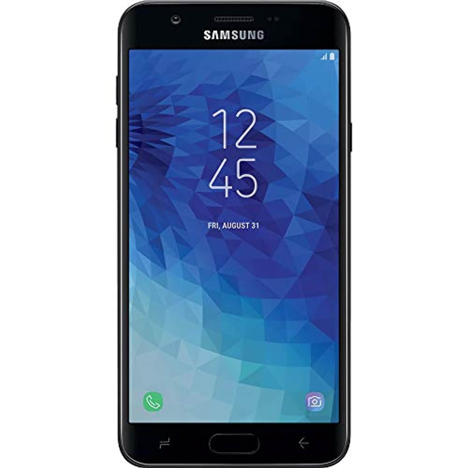 Total Wireless Samsung Galaxy J7 Crown 4G LTE Prepaid Smartphone (Locked) - Black - 16GB - Sim Card Included - CDMA (TWSAS767VCP)