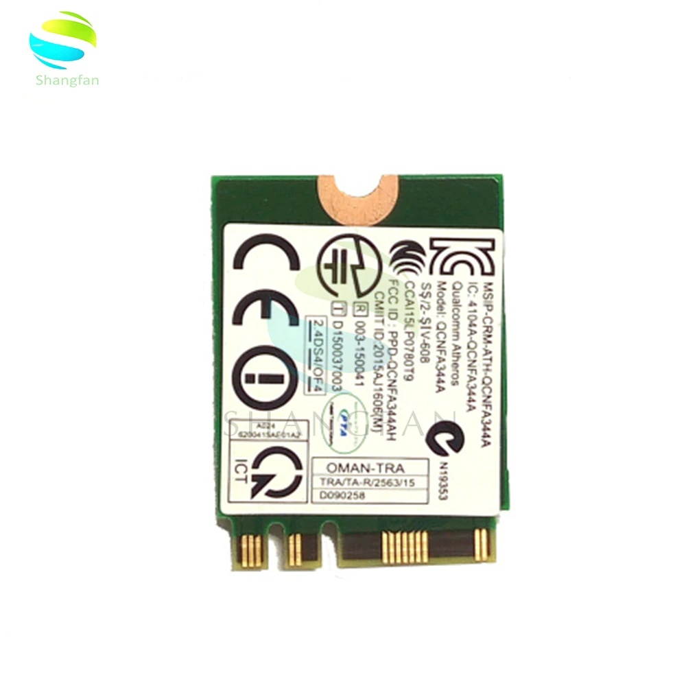 Lejiahong Wireless Adapter Card Killer 1435 Dand Band 867Mbps WiFi Network Card Atheros QCNFA344A 802.11ac Bluetooth 4.1