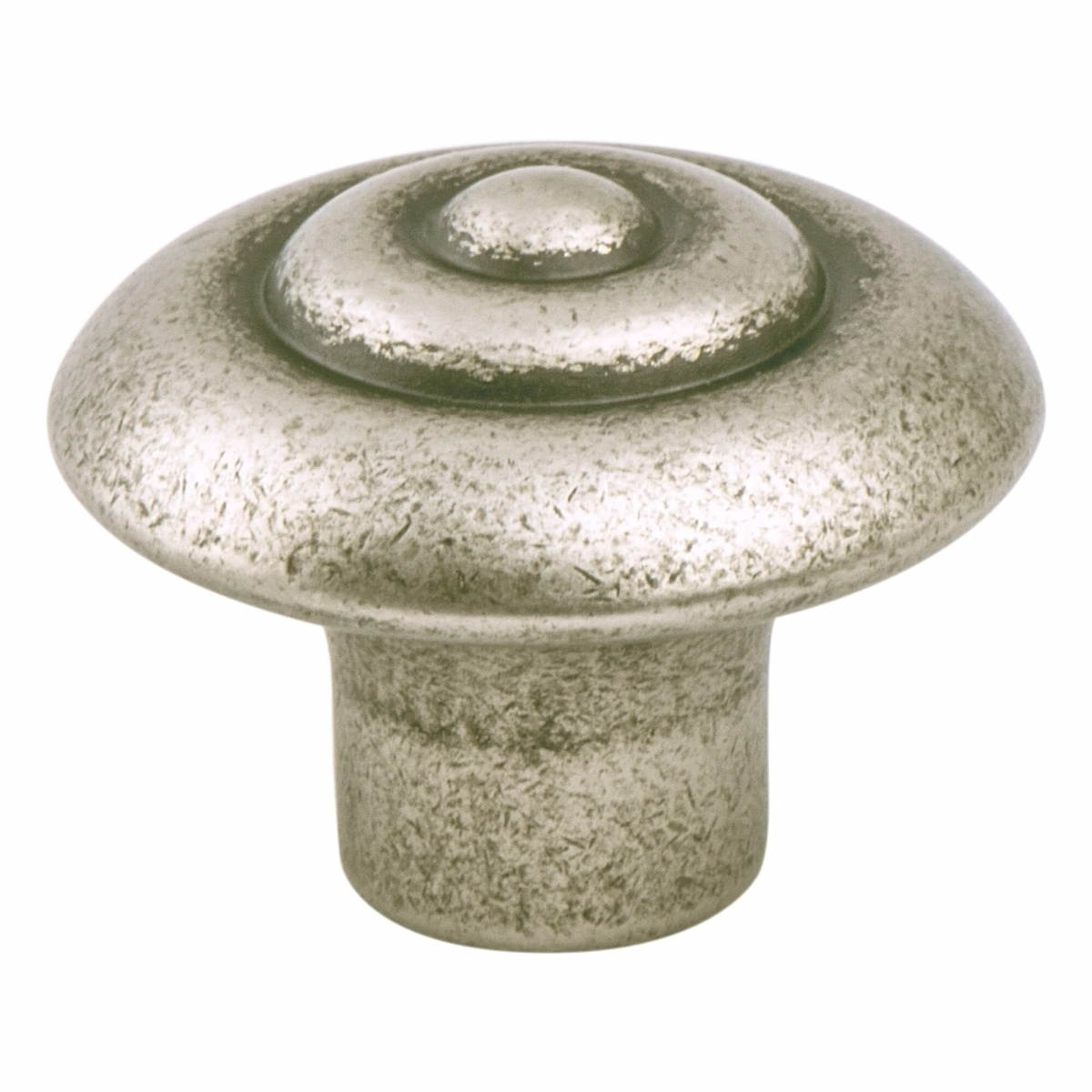 Berenson 3057-1WN-P 1.25 in. dia. Rhapsody Knob with Weathered Nickel