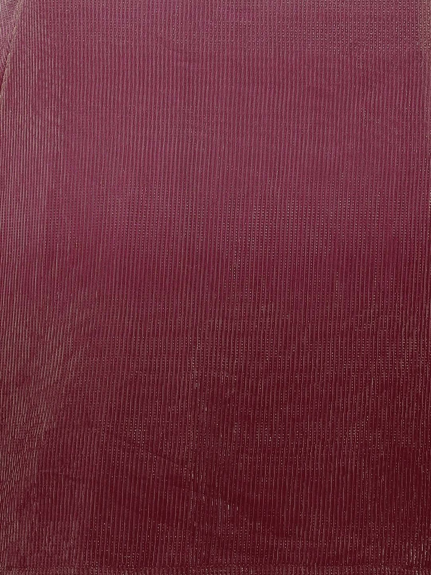 PURVAJA Wine Woven Lehenga Choli Set With Dupatta