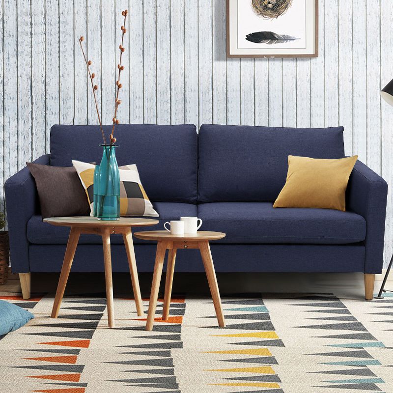 Ali Upholstered Loveseat Dark Shadow Blue - HOMES: Inside + Out