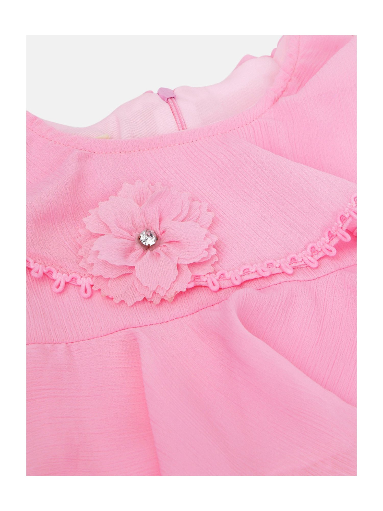 Tiny Girl Pink Solid Top