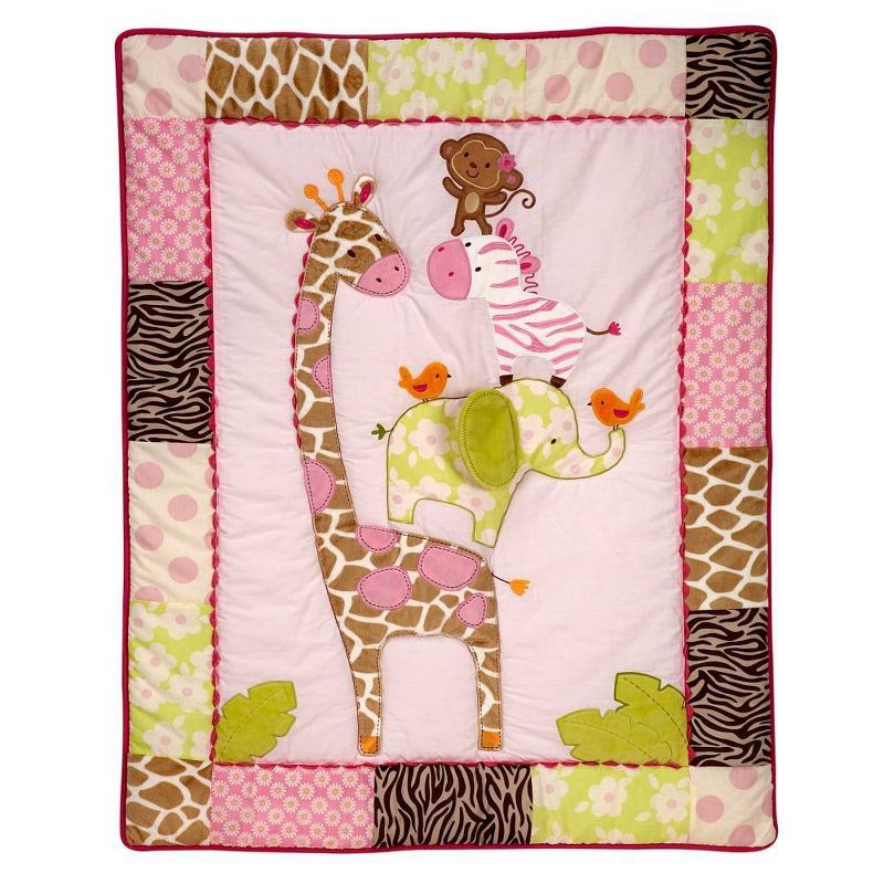 Carter's Jungle Collection Nursery Crib Bedding Set - 7pc