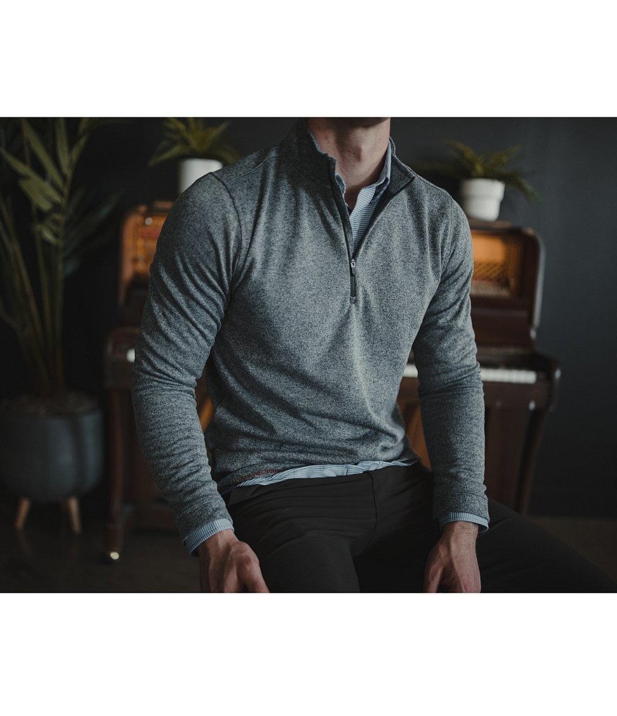 SmartWool Slim-Fit Merino 250 Baselayer Solid Quarter-Zip Pullover