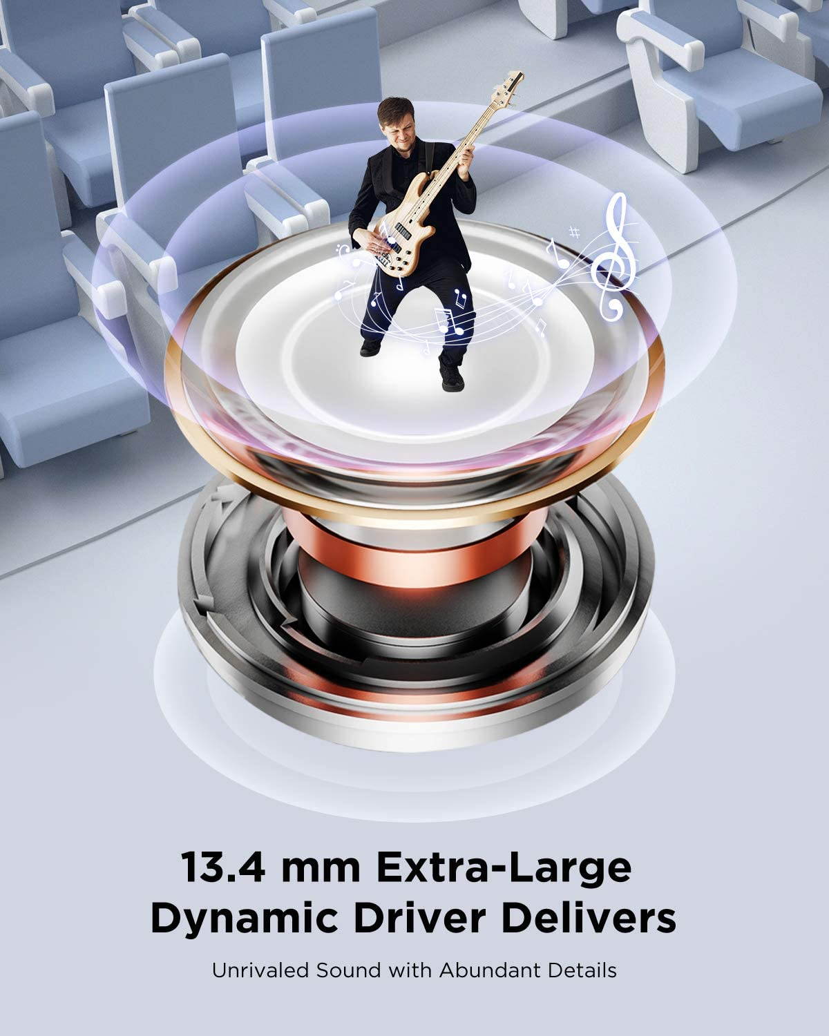 1MORE True Wireless Earbuds, Bluetooth Noise Cancelling Headphones, Fast Connection, In-Ear Detection,4 Microphones for Clear Phone Calls, IPX5 Waterproof, Touch Control, Comfobuds-White