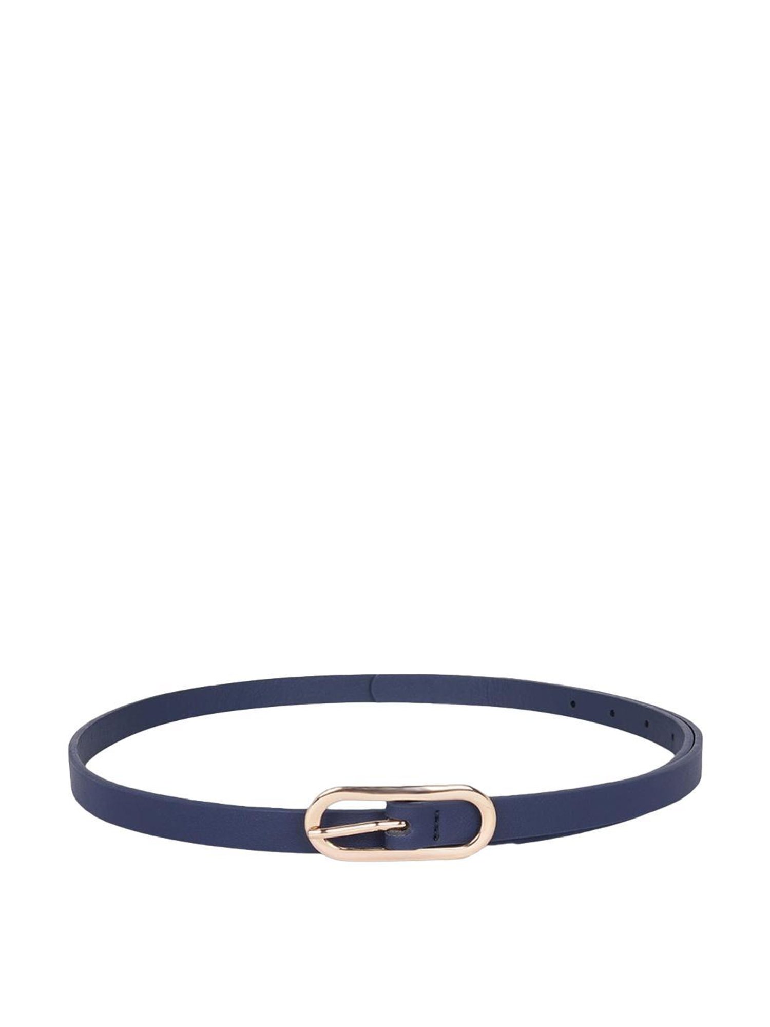 Forever Glam by Pantaloons Navy Narrow Belt for Women