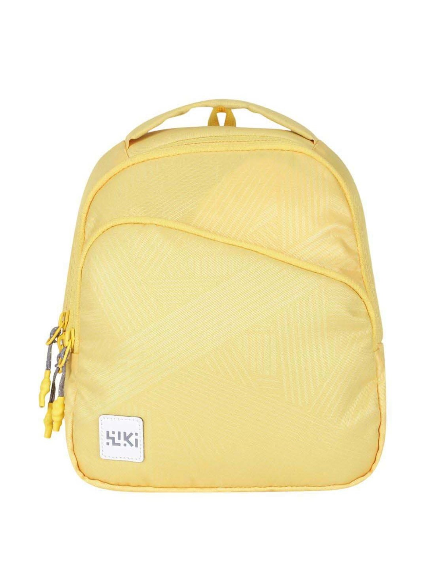 Wiki 8 Ltrs Yellow Medium Backpack