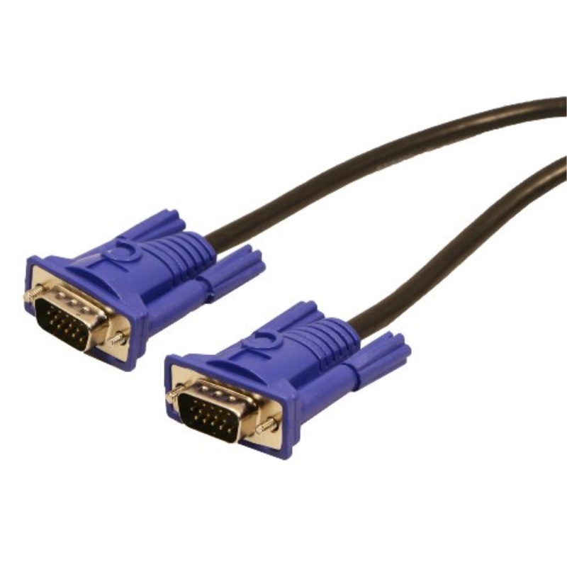 VGA Cable 50ft - Tupavco TP119 - Computer/Monitor/Projector/PC/TV Cord 15 PIN, 50 Feet Long Video Cord