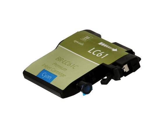 Compatible Cyan Inkjet Cartridge for Brother LC61C DCP 165C / 385C / 585CW / J125 / MFC 250C / 255CW / 290C / 295CN / 490CW / 495CW / 5490CN / 5890CN / 5895CW / 6490CW / 6890CDW / 790CW / 795CW / 990C