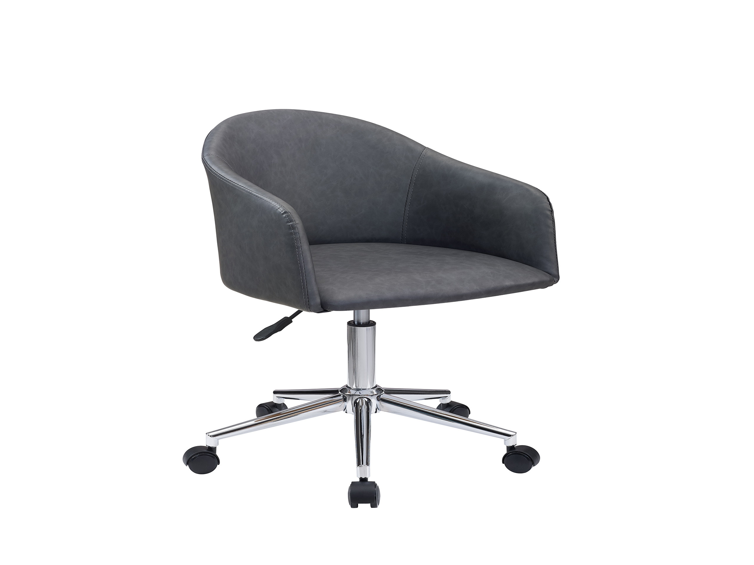 Art Leon Modern Adjustable Height Computer Desk Chair With Swivel Base For Home  Office