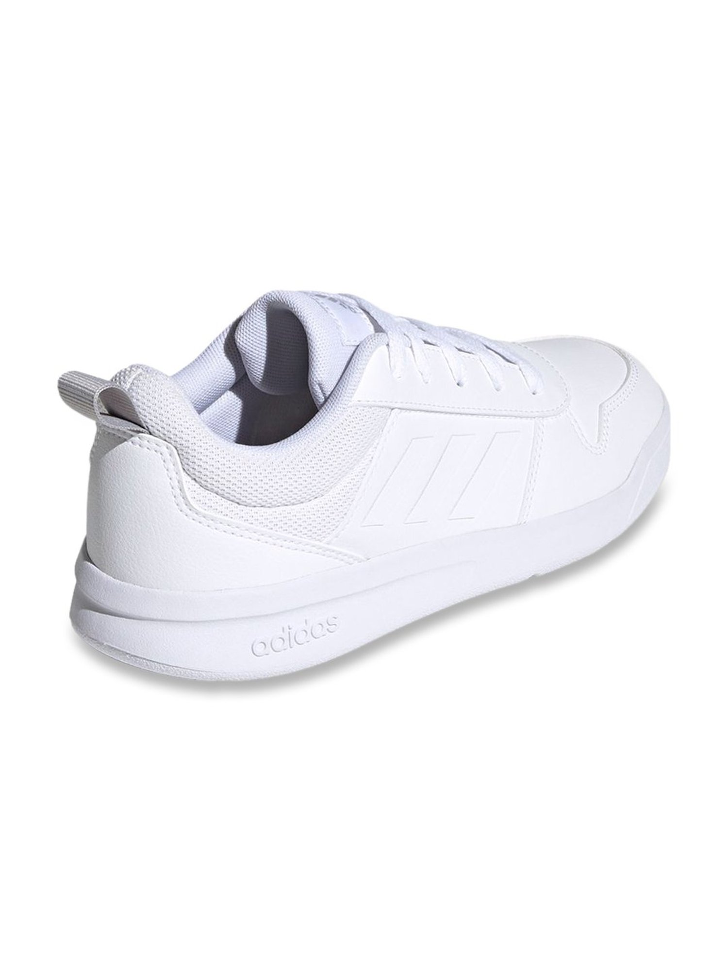 Adidas Kids's Tensaur White Running Shoes