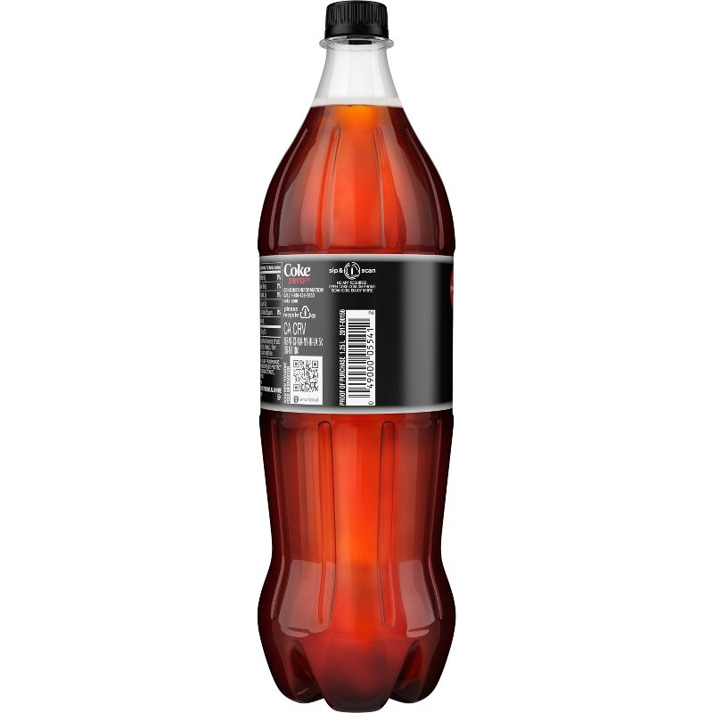 Coca-Cola Zero Sugar - 1.25 L Bottle