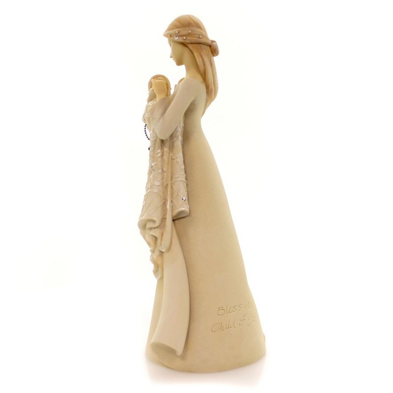 Foundations Christening Figurine Baby Mother Religious  -  Decorative Figurines