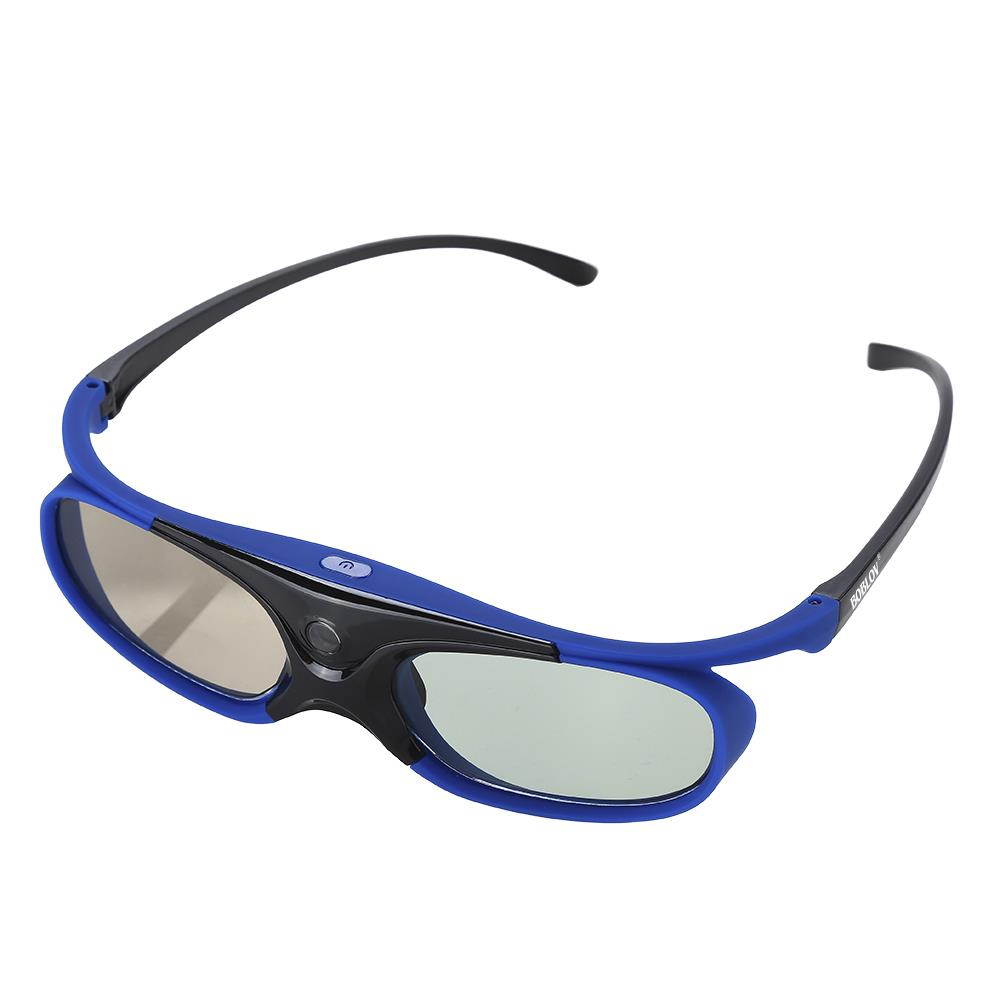2x JX-30 3D Active Shutter Glasses DLP-Link USB Blue For Optoma BenQ Acer Sharp