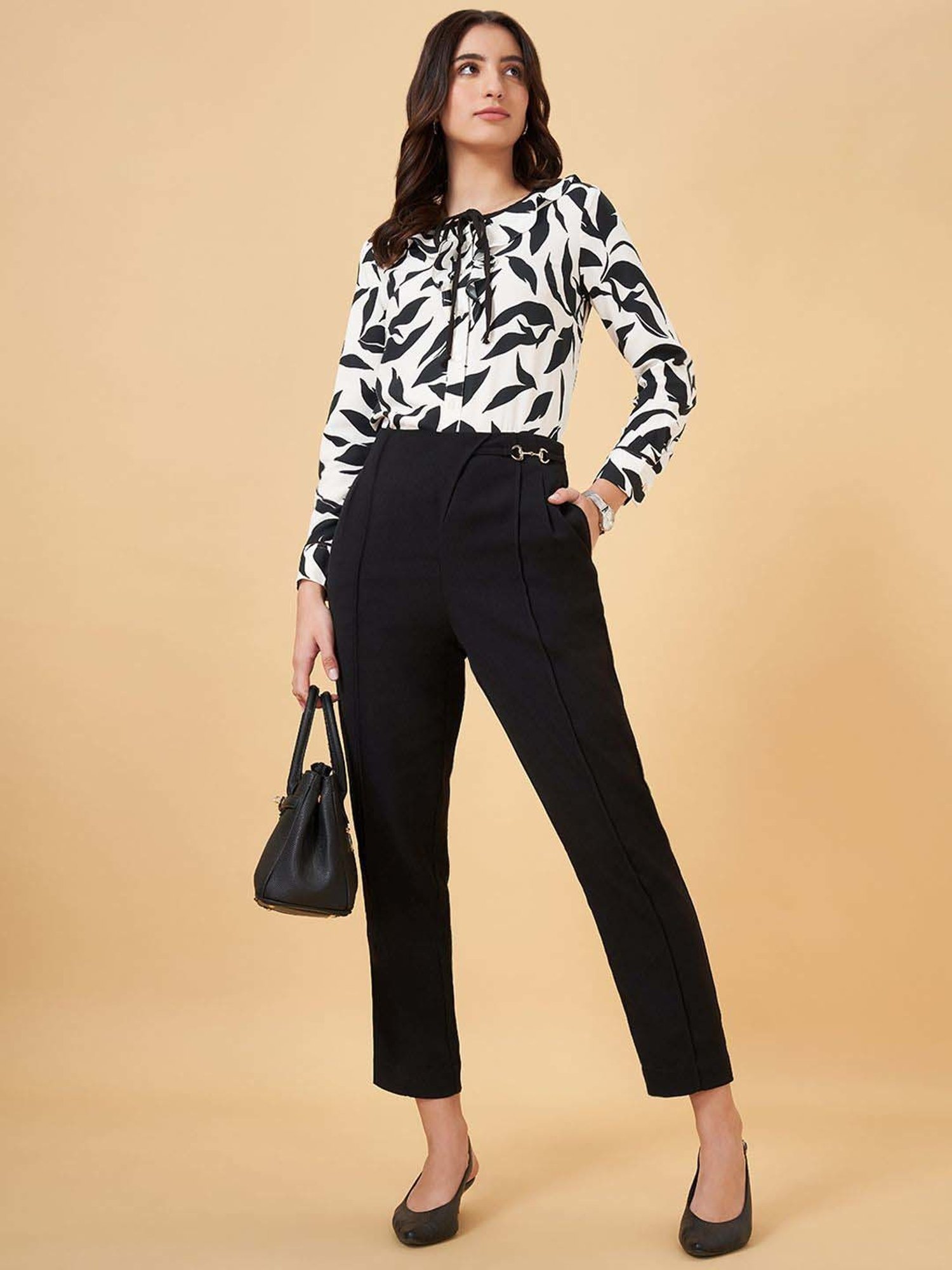 Annabelle by Pantaloons White Plain Top