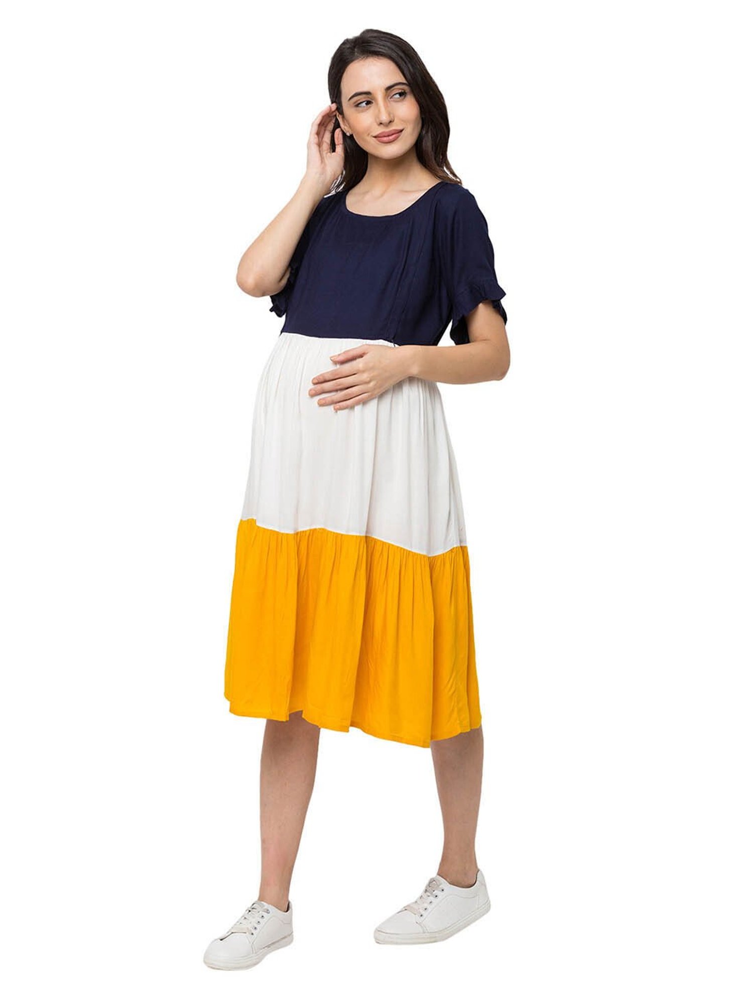 KOI SLEEPWEAR White Maternity Leggings