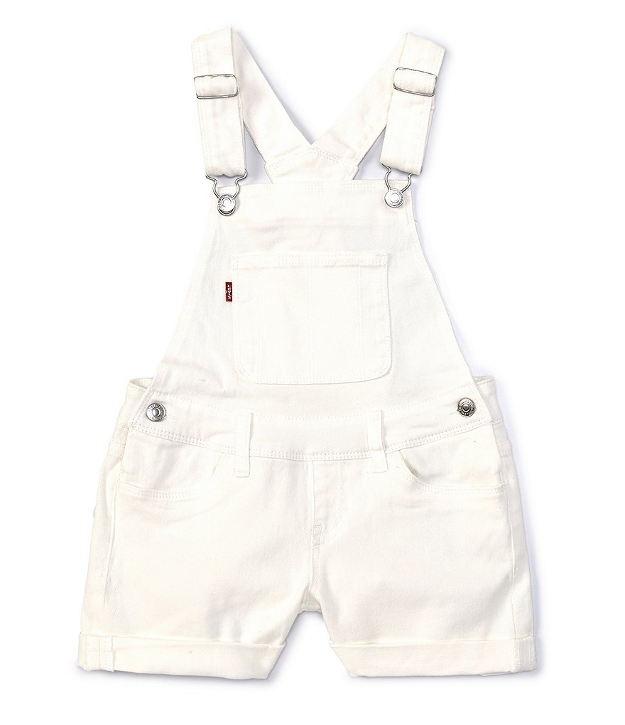 Levi's&reg; Big Girls 7-16 Destructed Denim Shortall