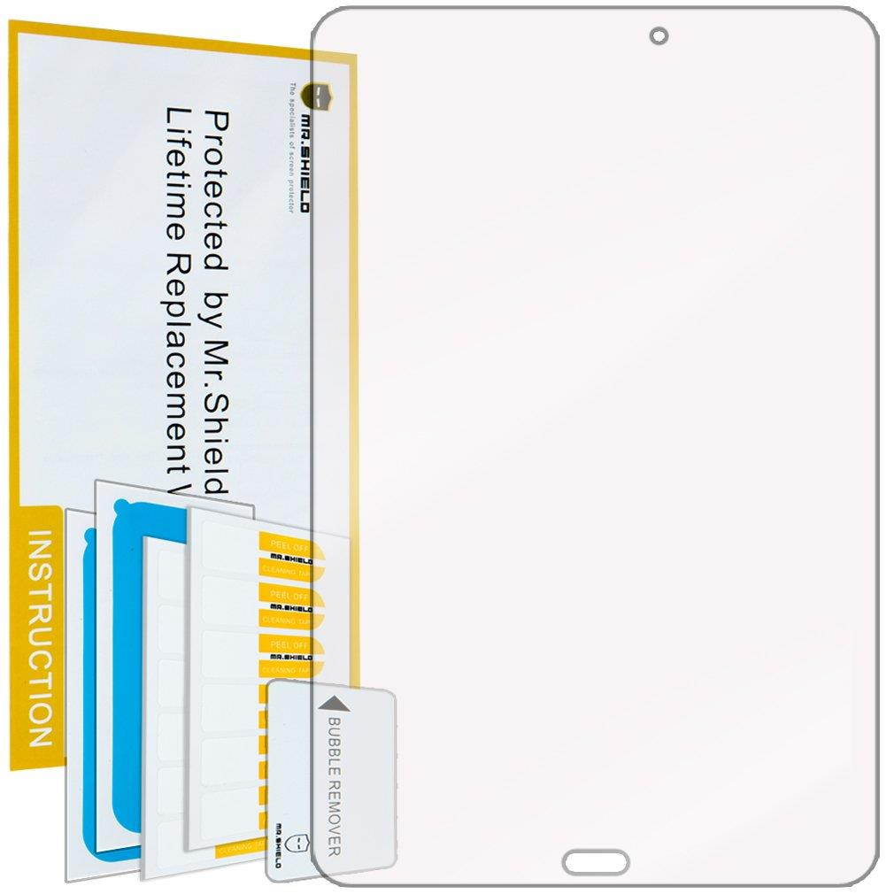 Mr Shield For Samsung Galaxy Tab E 8.0 [Tempered Glass] Screen Protector [0.3mm Ultra Thin 9H Hardness] with Lifetime Replacement Warranty