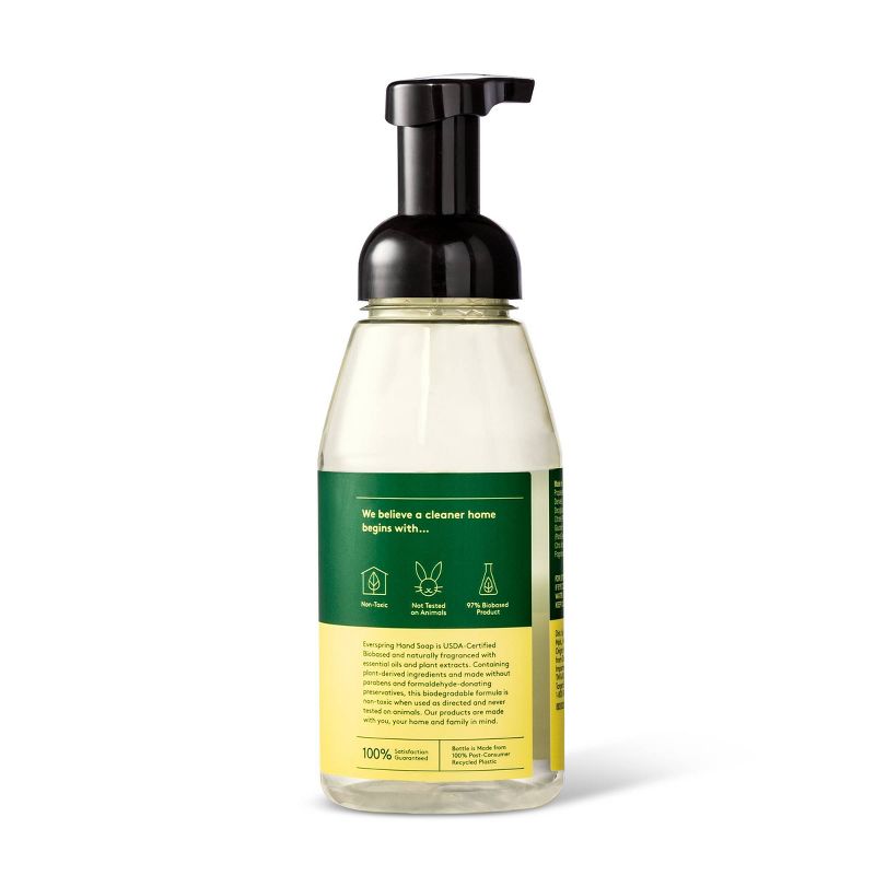 Lemon & Mint Foaming Hand Soap - 10 fl oz - Everspring™