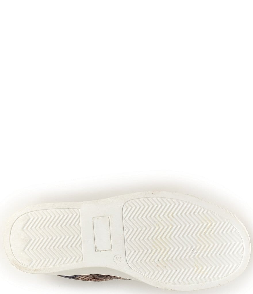 Kurt Geiger London Girls' Mini Liviah Snake Print Sneakers (Toddler)