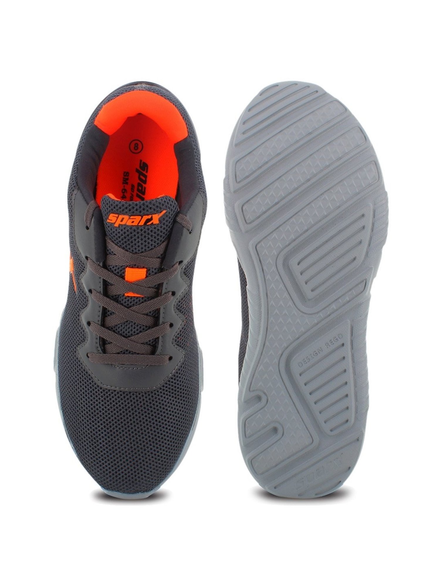 Sparx Men's Grey Running Shoes