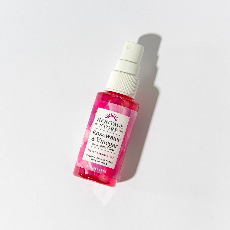 Heritage Store Rose Petals Rosewater Vinegar - 2 fl oz