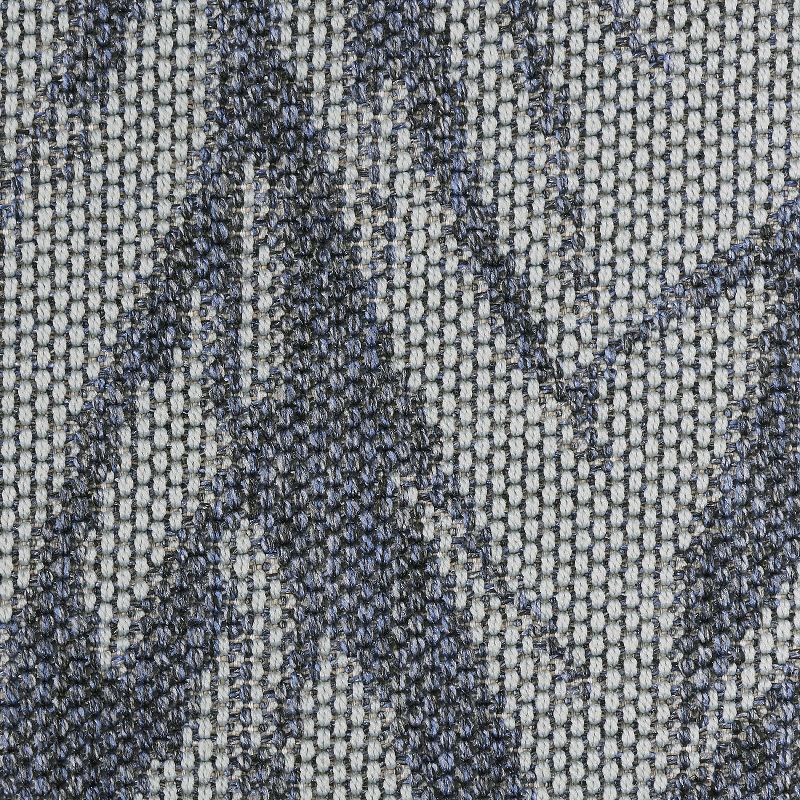 Nourison Calabas CLB06 Light Blue/Slate Indoor/Outdoor Area Rug 5'3" x 7'3"