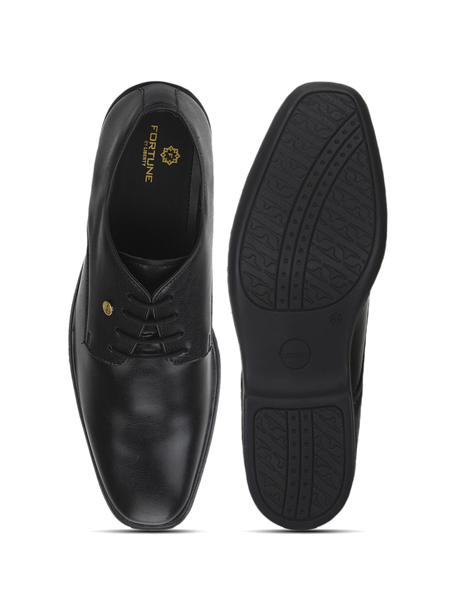 Fortune by Liberty Men's LUCIO-201 Black Derby Shoes