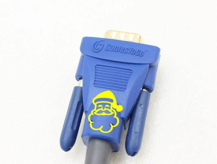 VGA/SXGA Monitor Y-Splitter Cable FOR C2G Cables to Go 29610One HD15 Male to Two HD15 Female SXGA