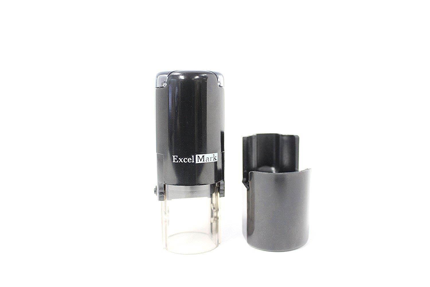 EXCELLENT Dog - ExcelMark Self-Inking Round Teacher Stamp - Red Ink