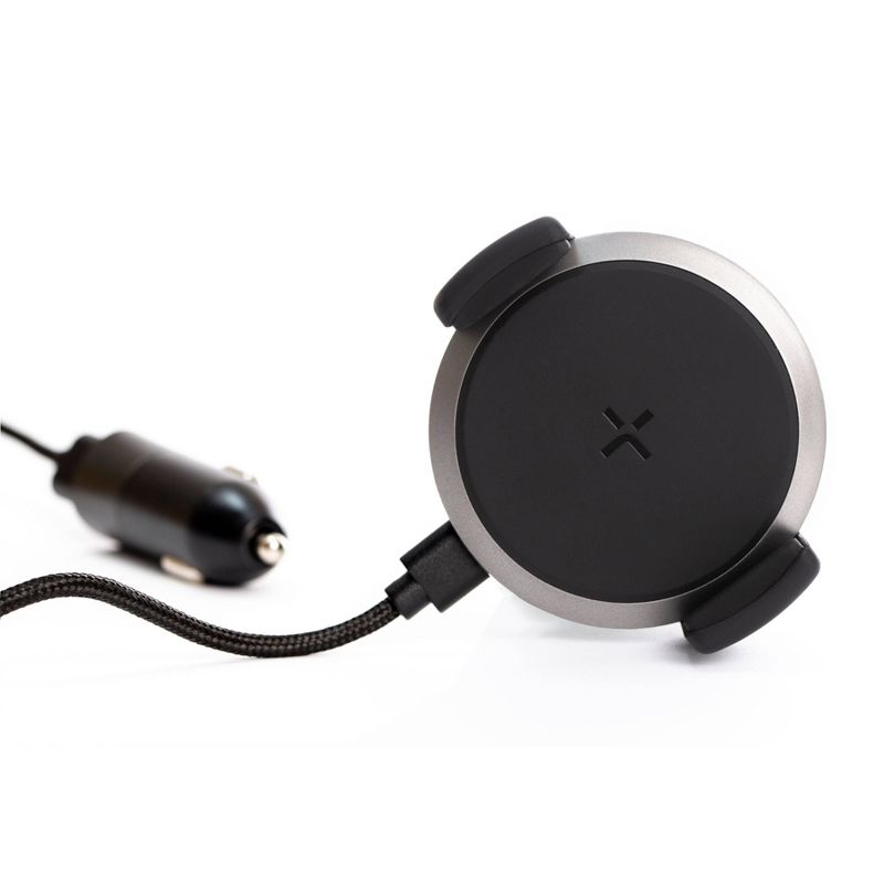 TYLT Round Vent Mount In-Car Wireless Charger - Black