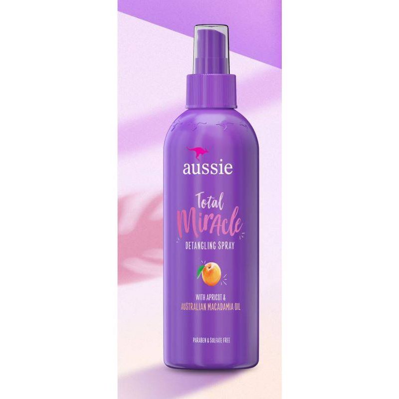 Aussie Total Miracle Sulfate Free Detangler - 8oz