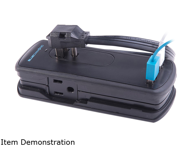 Defend Travel + Charge Surge Protector, 1ft