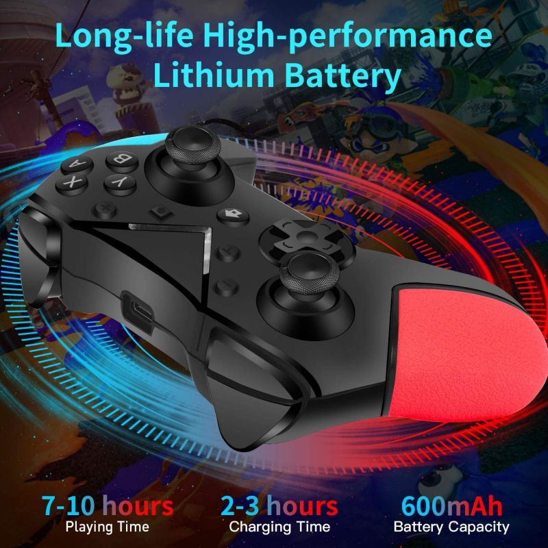 Yijianxi Wireless controller, remote control gamepad Joypad joystick, suitable for switching consoles