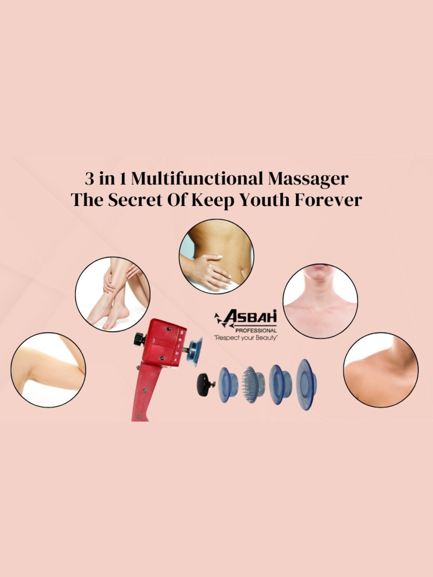 Asbah Professional Relax Massager Machine