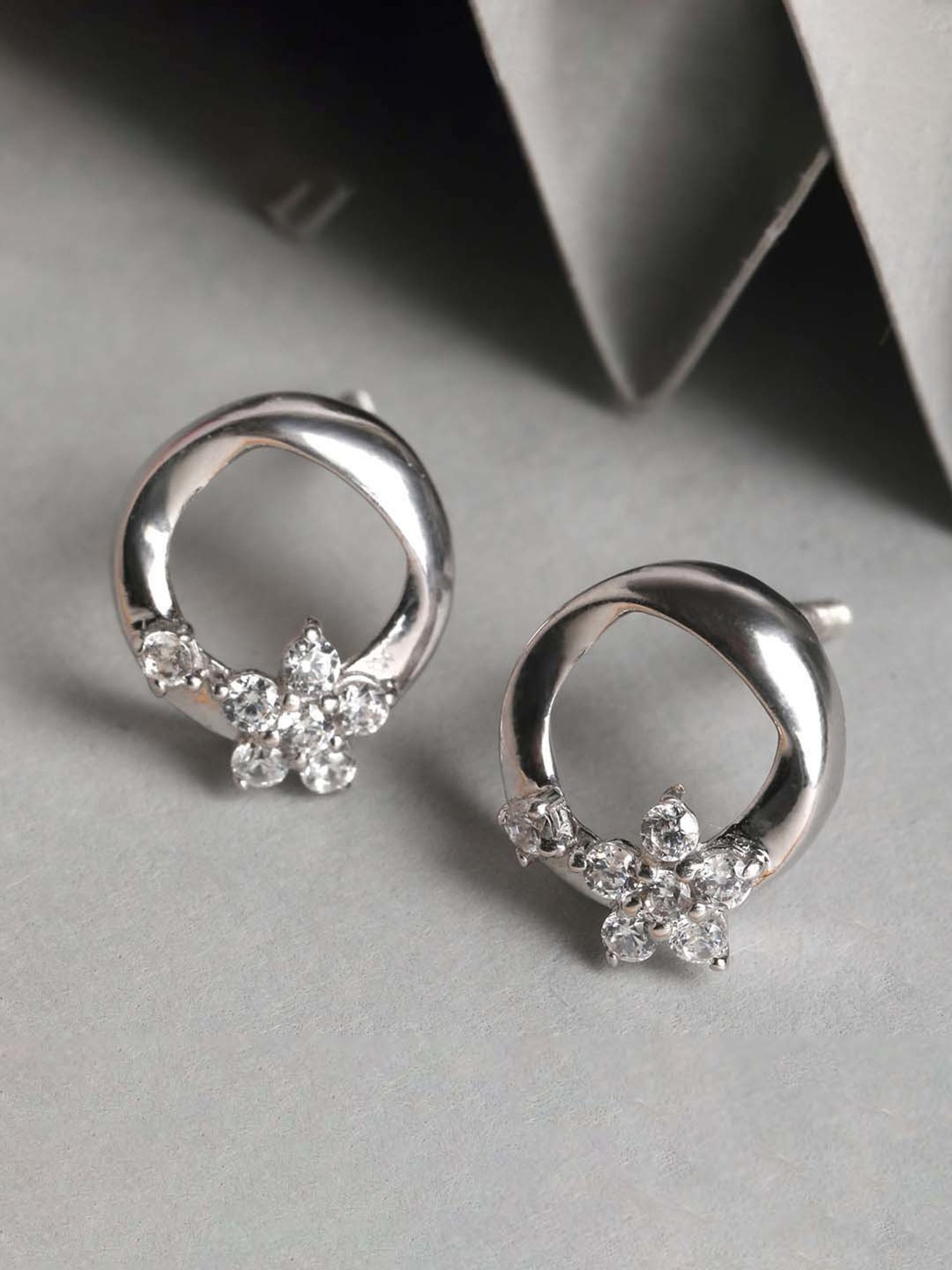 Clara 92.5 Sterling Silver Jules Earrings for Women