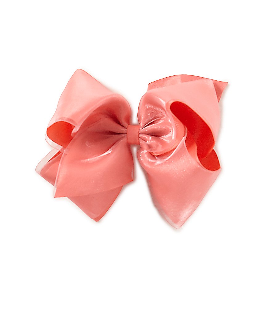 Copper Key Girls King Organza Bow