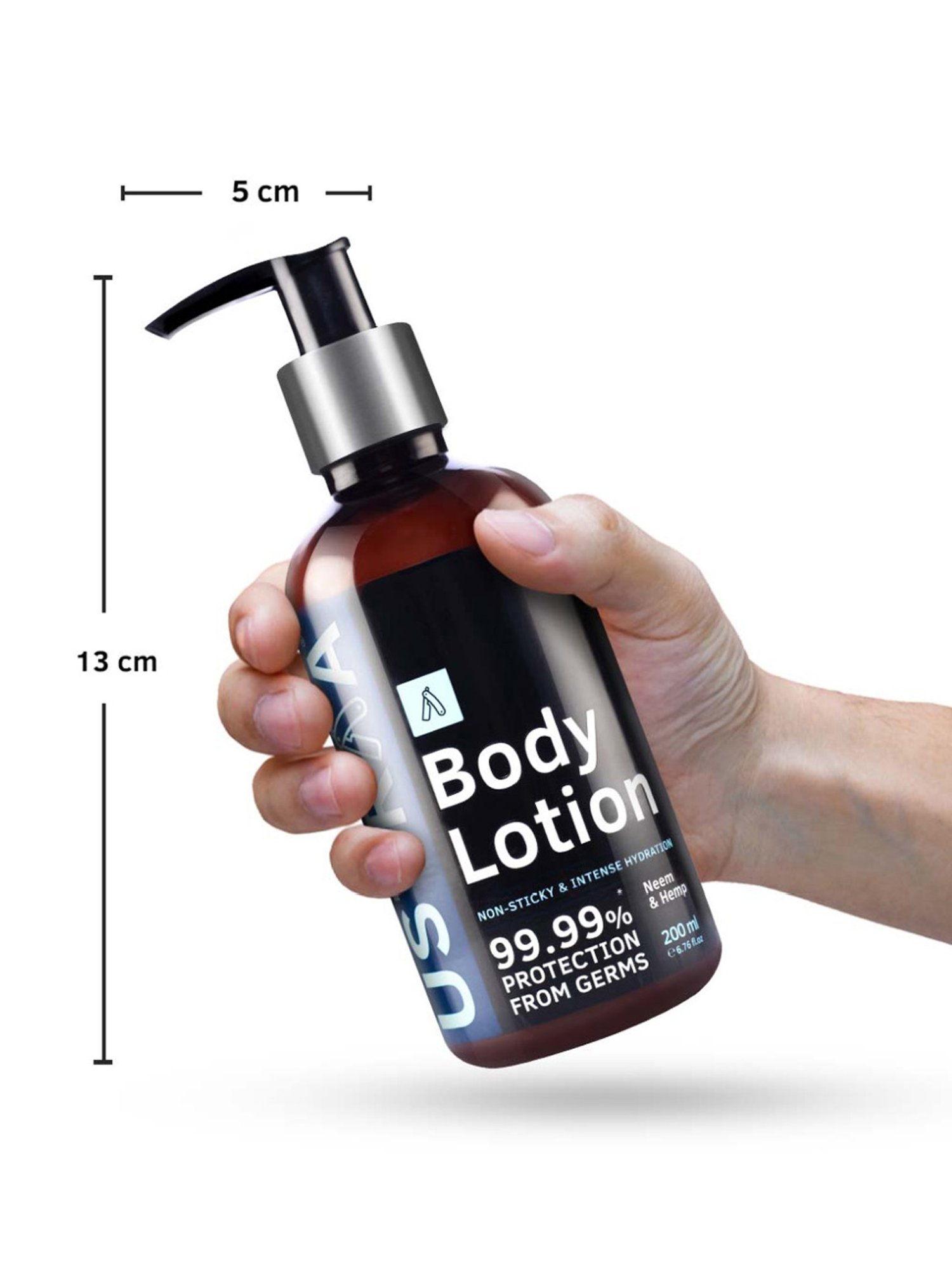 Ustraa Germ Free Body Lotion & Dry Skin De-Tan Face Mask Combo