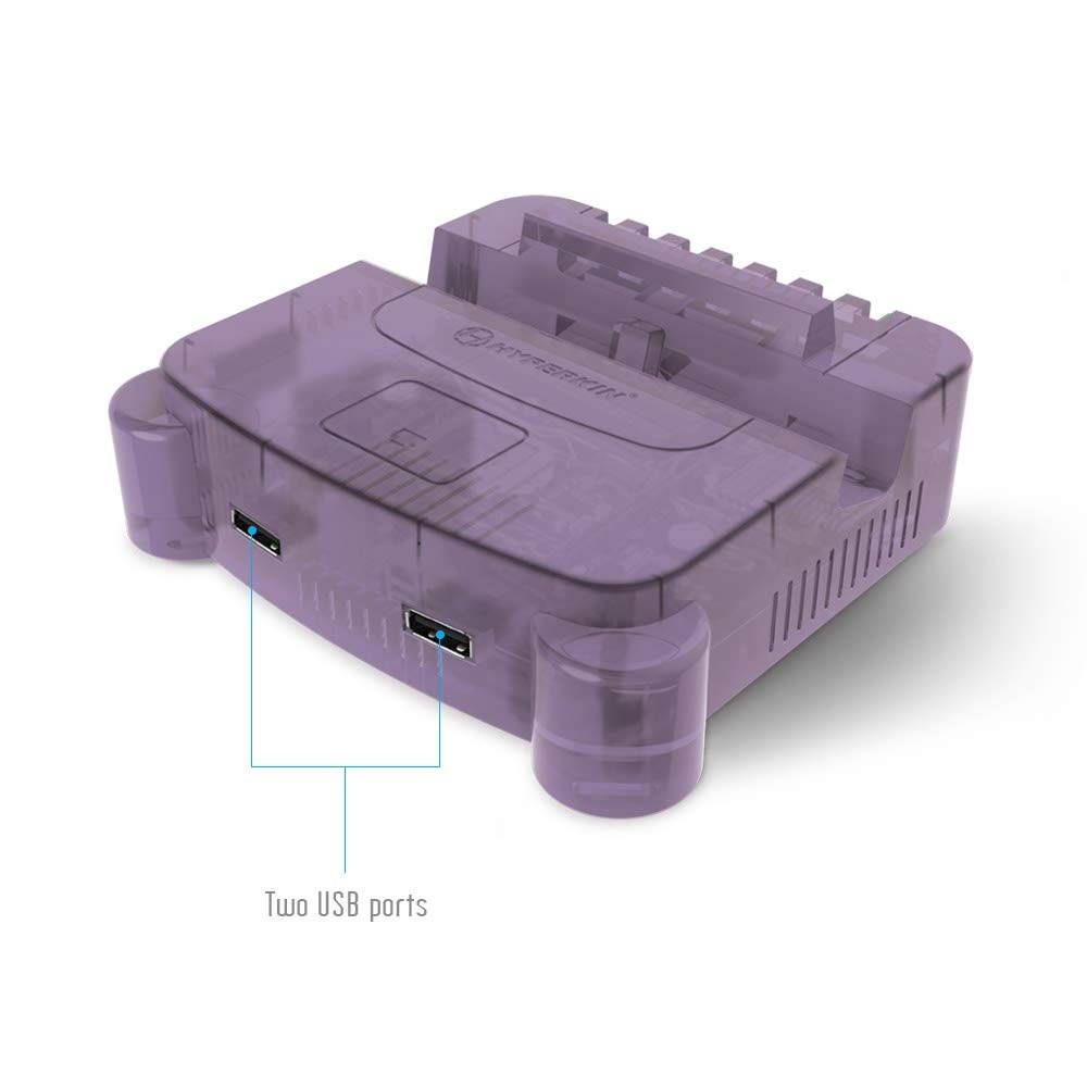 Hyperkin RetroN S64 Console Dock for Nintendo Switch (Purple)