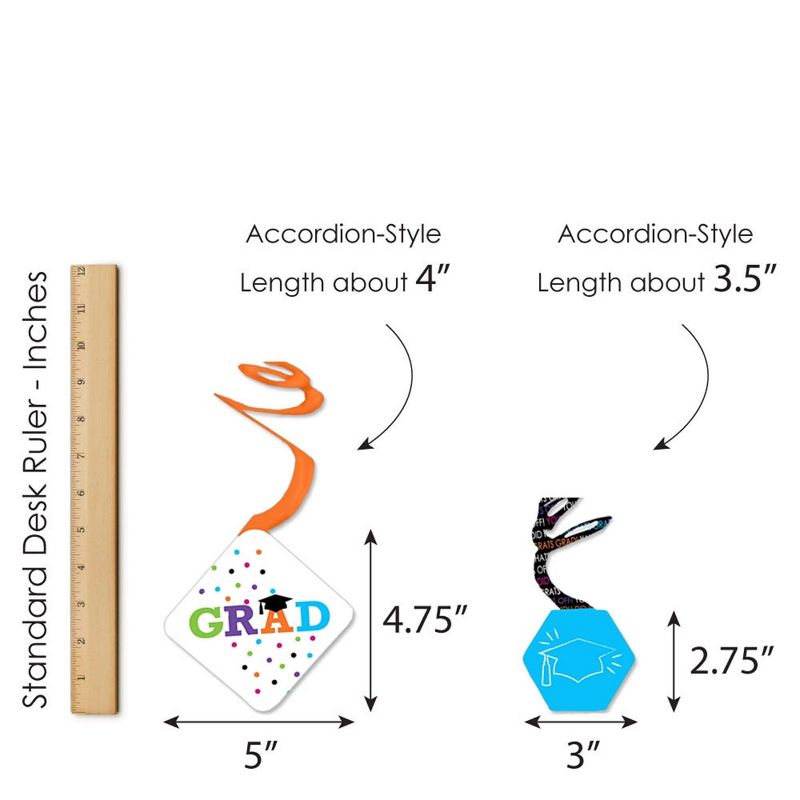 Big Dot of Happiness Senior Strong - Hanging Porch Class of 2021 Graduation Party Outdoor Decorations - Front Door Decor - 1 Piece Sign